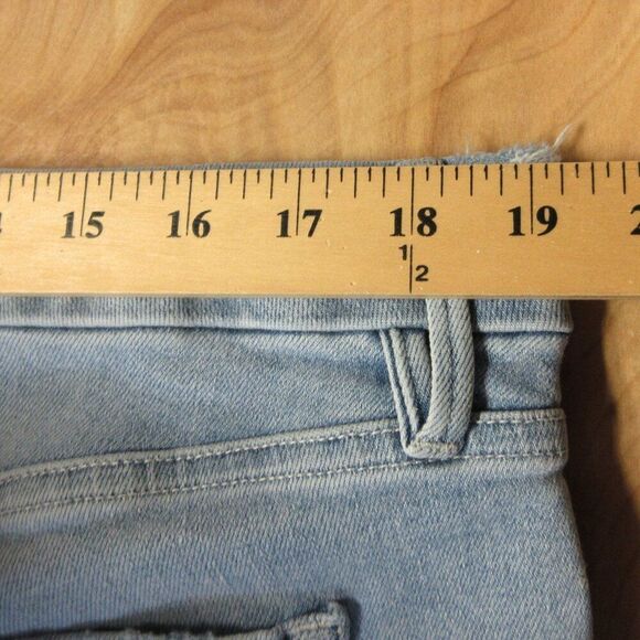 GOOD AMERICAN Good Curve Straight Light Compression Jeans Sz 18 Denim GCSTPB014T - Picture 14 of 16